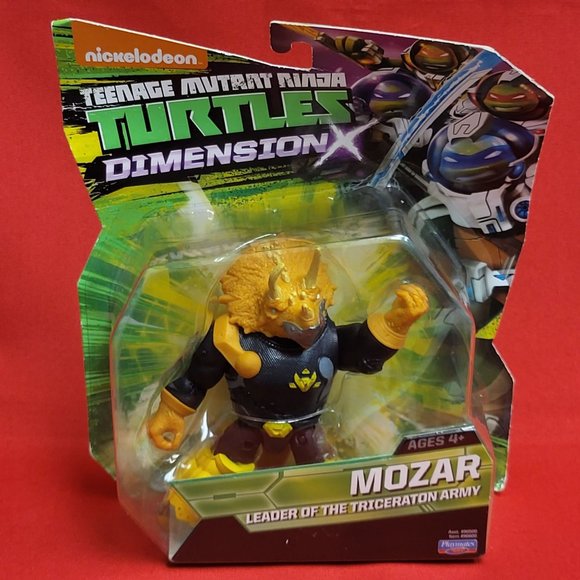 Nickelodean Teenage Mutant Ninja Turtles Dimension X Mozar Leader of the Tricera - Picture 2 of 10